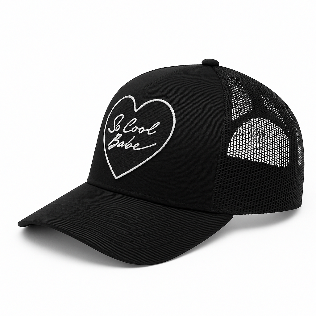 "So Cool Babe" Hat (Black)