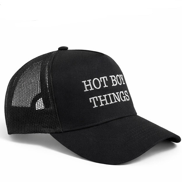 "Hot Boy Things" Hat (Black)